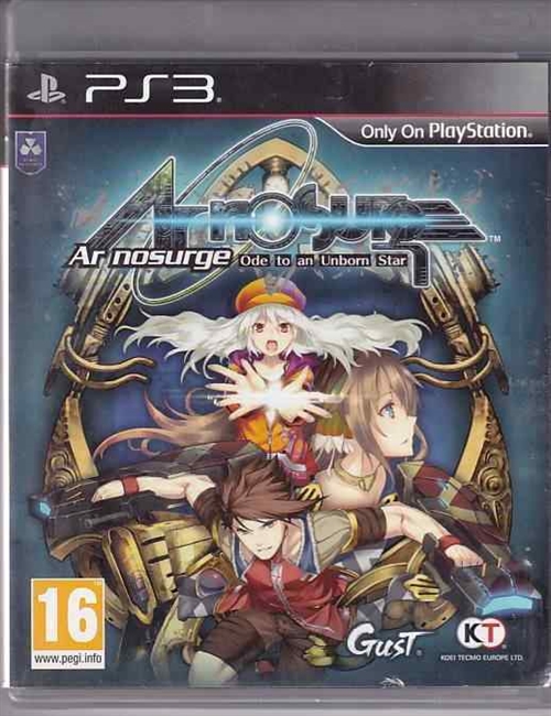 Ar nosurge Ode to an Unborn Star -  PS3 (B Grade) (Genbrug)